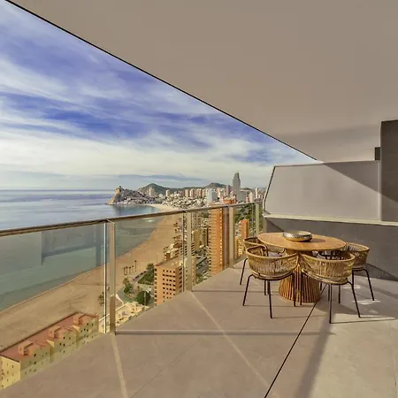 Sunset Cliffs Luxury With Sea View בנידורם