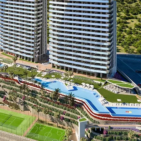 Sunset Cliffs Luxury With Sea View דירה בנידורם